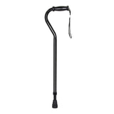 McKesson Steel Offset Cane Black 29¾ – 37¾" 1 Each