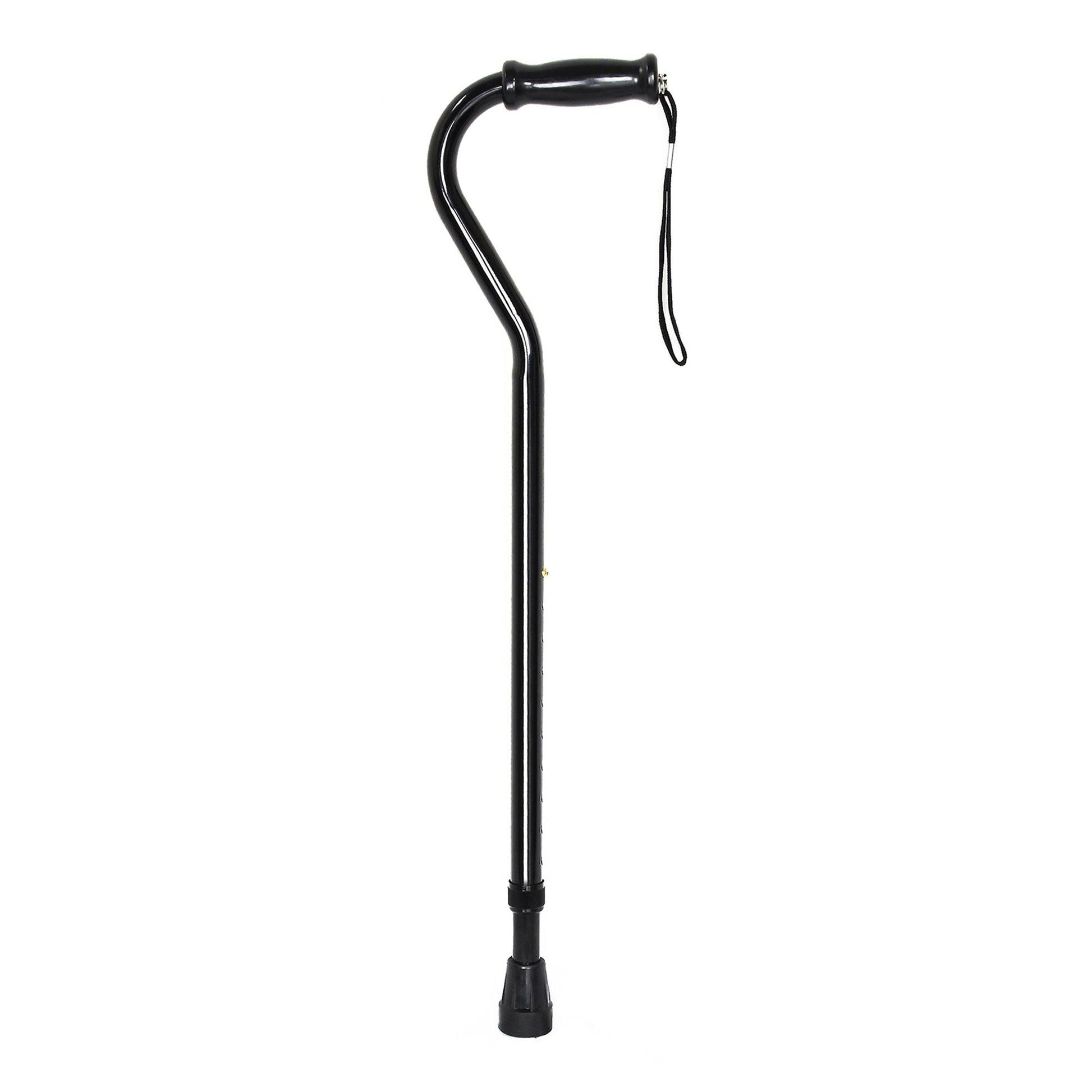 McKesson Steel Offset Cane Black 29¾ – 37¾" 1 Each