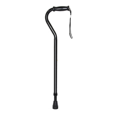 McKesson Steel Offset Cane Black 29¾ – 37¾" 1 Each