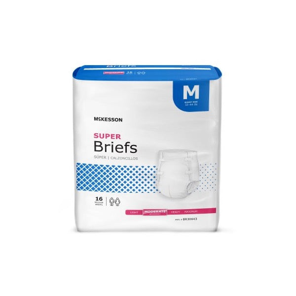 McKesson Super Briefs Medium Bag of 16 