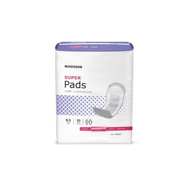 McKesson Super Pads 8-1/2 Inch Length 1 Bag 