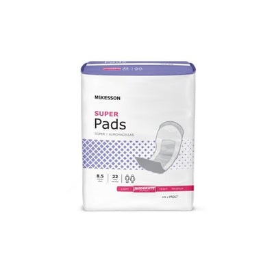McKesson Super Pads 8-1/2 Inch Length 1 Bag 