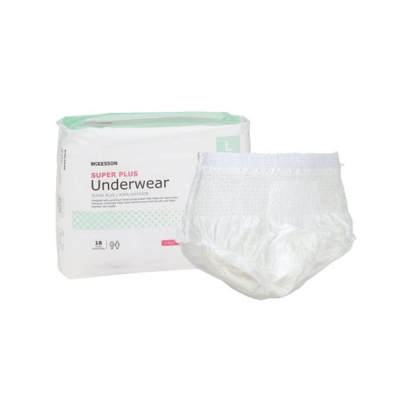 McKesson Super Plus Underwear Large 1 Bag 