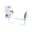 McKesson Toilet Safety Rail White Steel Case of 2
