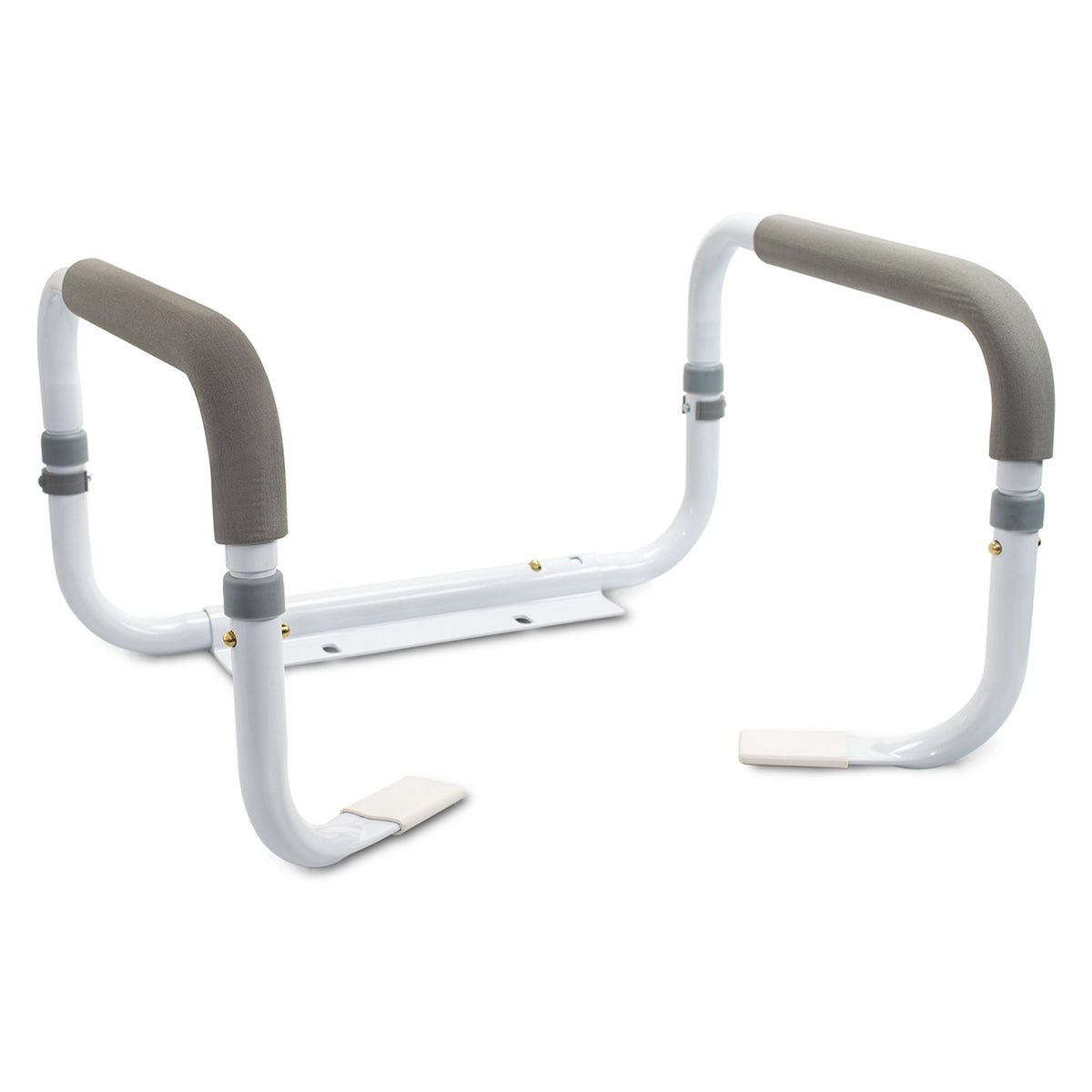 McKesson Toilet Safety Rail White Steel Case of 2