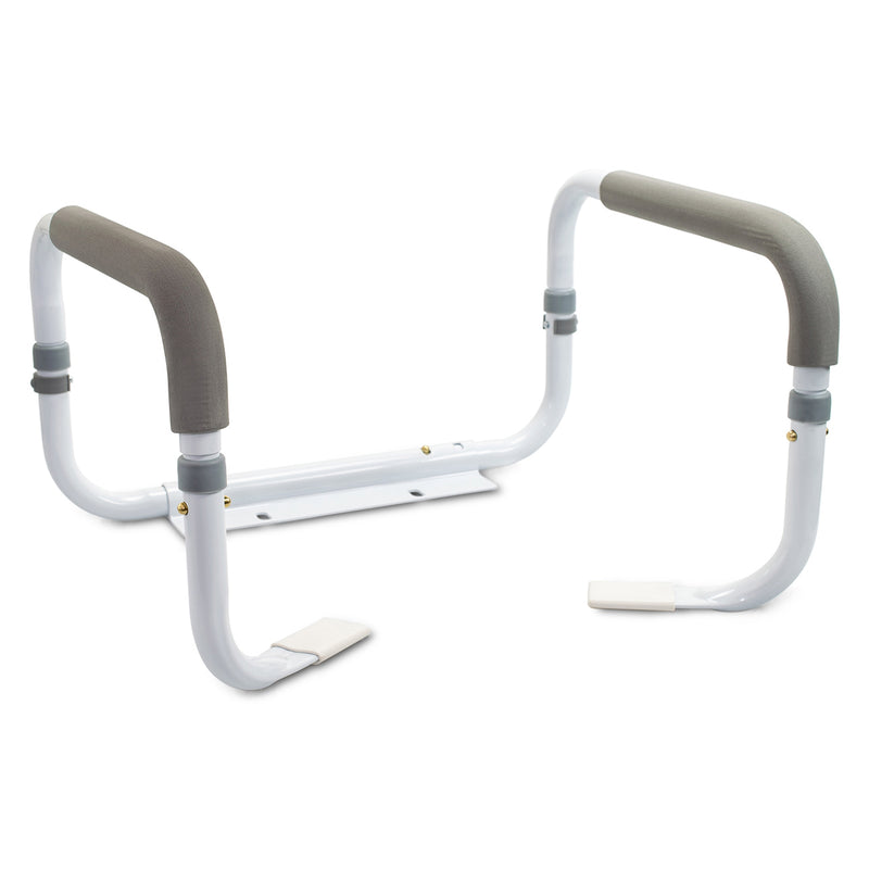 McKesson Toilet Safety Rail White Steel Case of 2
