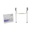 McKesson Toilet Safety Rail White Steel Case of 2