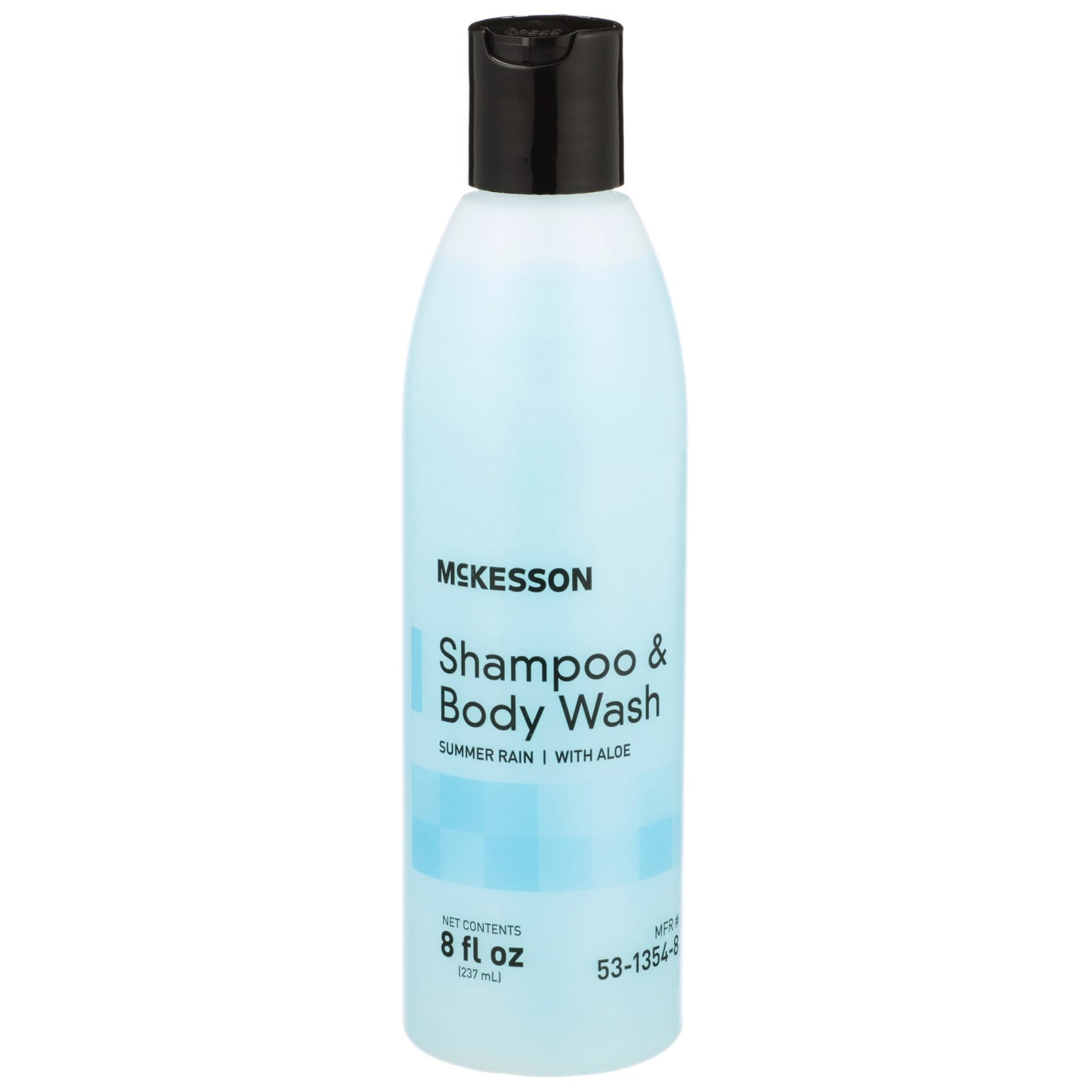 McKesson two-in-one shampoo and Body Wash 8 oz. Summer Rain Scent Case of 48