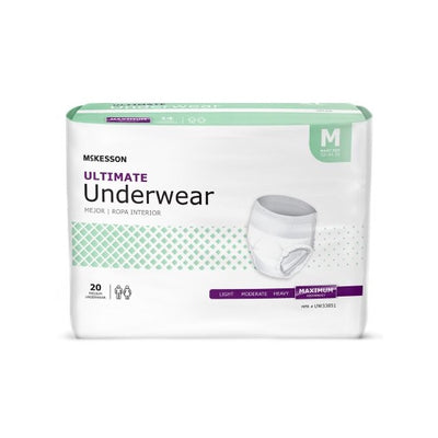 McKesson Ultimate Underwear Medium Bag of 20 