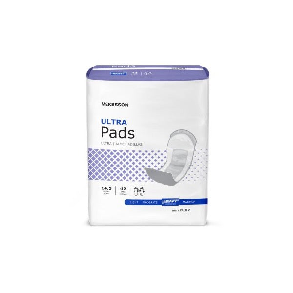 McKesson Ultra Pads 14-1/2 Inch Length 1 Bag 