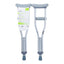 McKesson Underarm Crutches for Adults and Children Children 3'7" to 4' 
