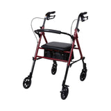 McKesson Universal Height Four-Wheel Rollator 