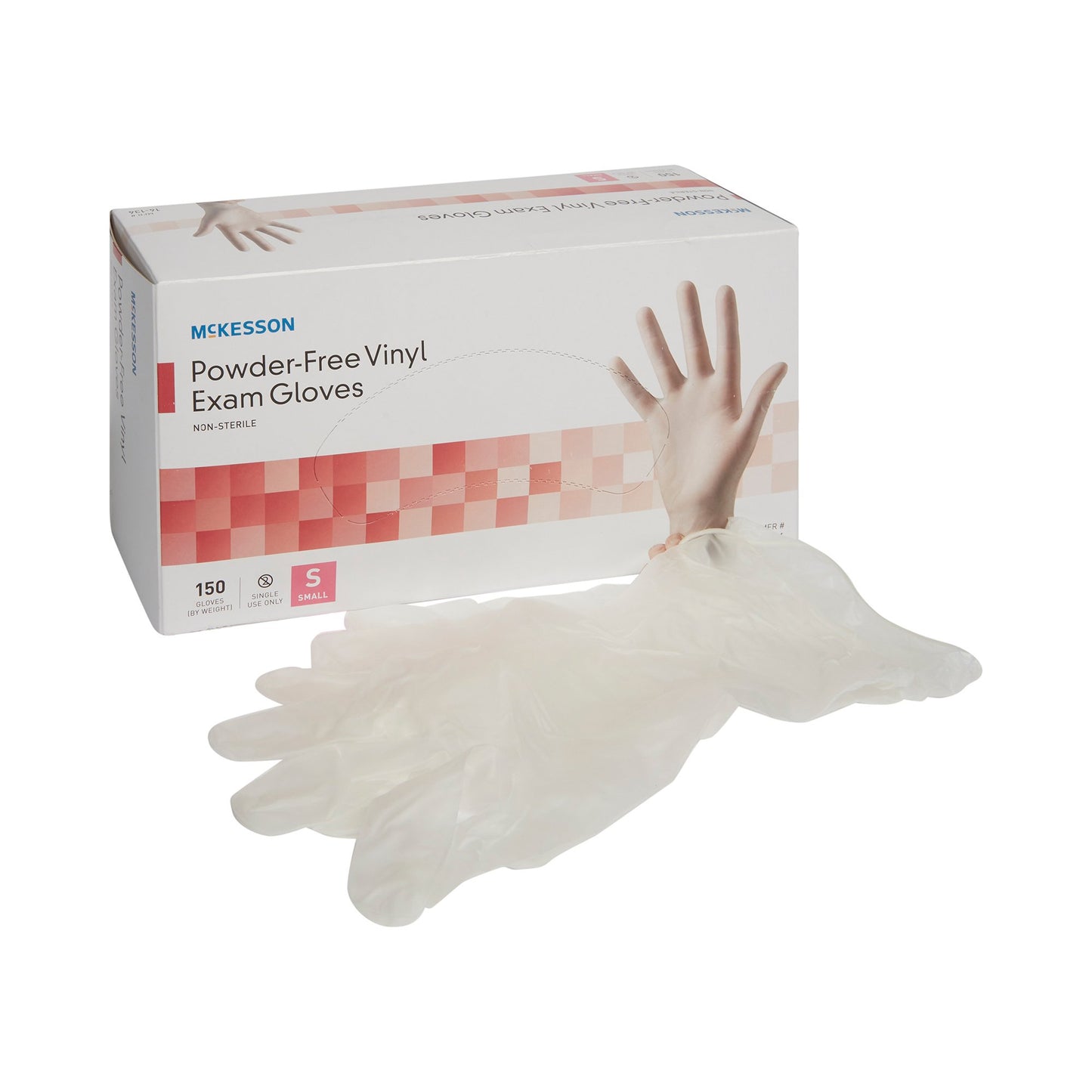 McKesson Vinyl Exam Glove XS Box of 10 