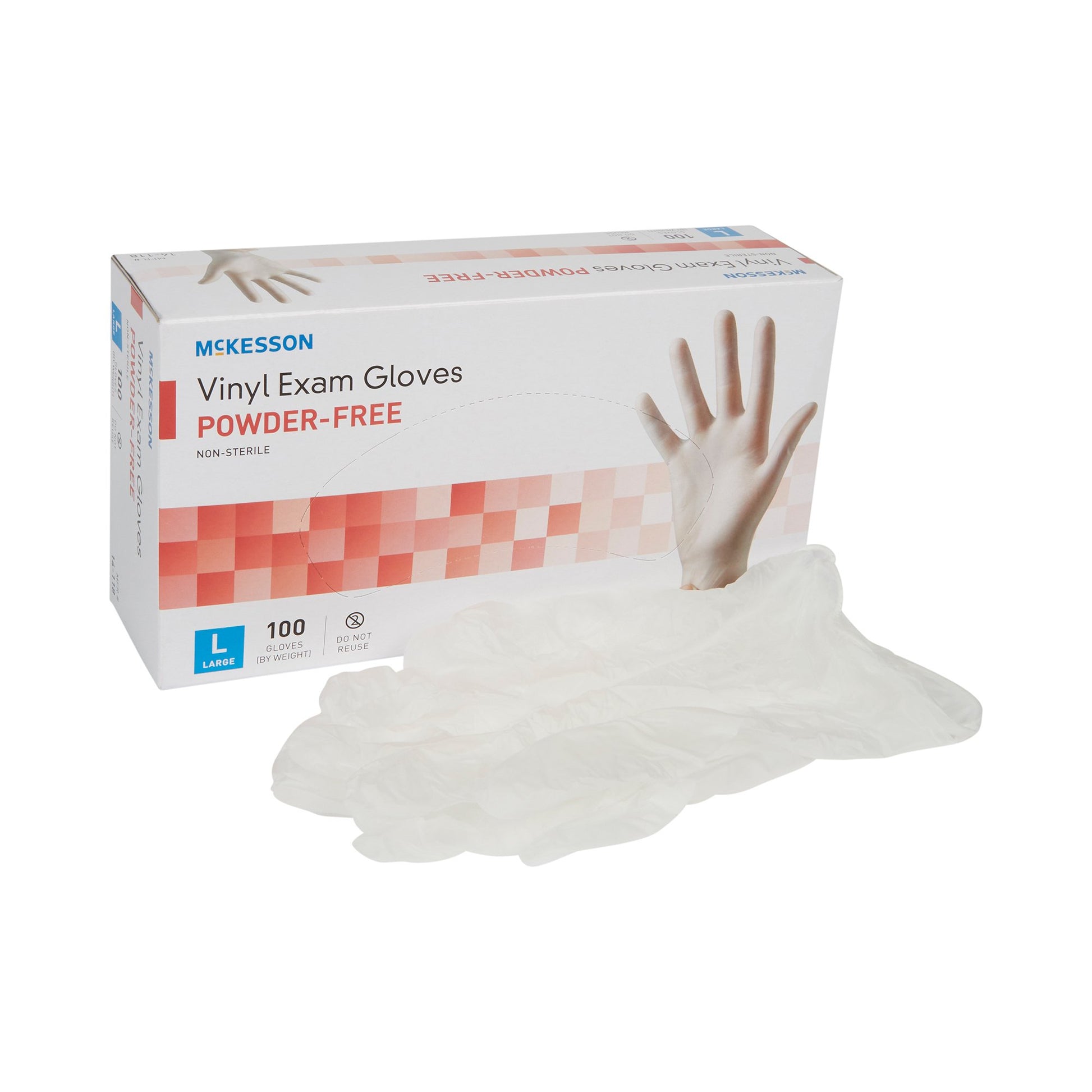McKesson Vinyl Exam Glove XS Box of 10 