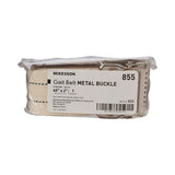 McKesson White Gait Belt Metal Buckle 1 Each 