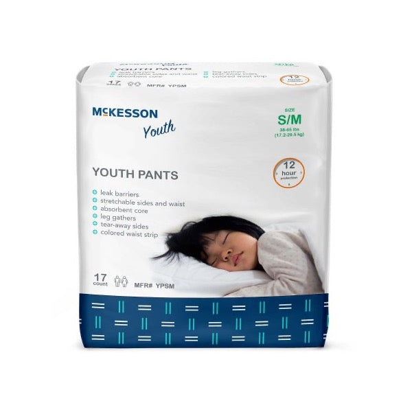 McKesson Youth Pants 60 to 125 lbs. Bag of 14 