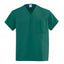 Medline AngelStat Unisex Reversible V Neck Scrub Tops with 1 Pockets Hunter green