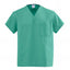 Medline AngelStat Unisex Reversible V Neck Scrub Tops with 1 Pockets Jade