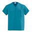 Medline AngelStat Unisex Reversible V Neck Scrub Tops with 1 Pockets Peacock