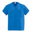Medline AngelStat Unisex Reversible V Neck Scrub Tops with 1 Pockets Sapphire