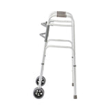Medline Bariatric Folding Walkers with 5" Wheel 