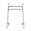 Medline Bariatric Folding Walkers with 5" Wheel 