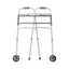 Medline Bariatric Folding Walkers with 5" Wheel 