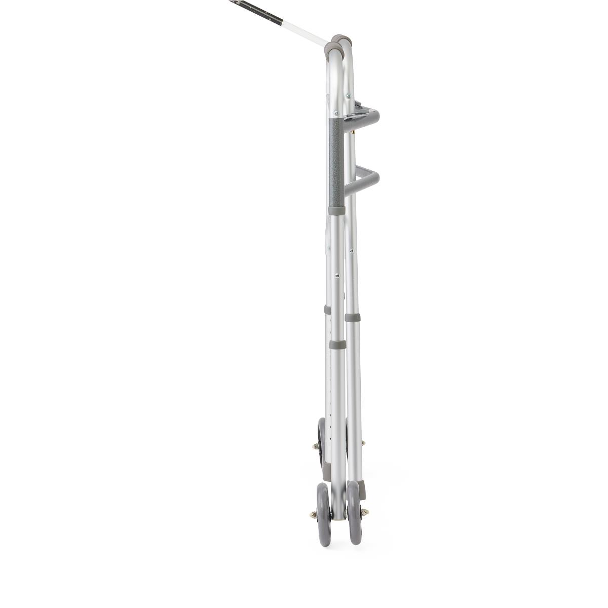 Medline Bariatric Folding Walkers with 5" Wheel 