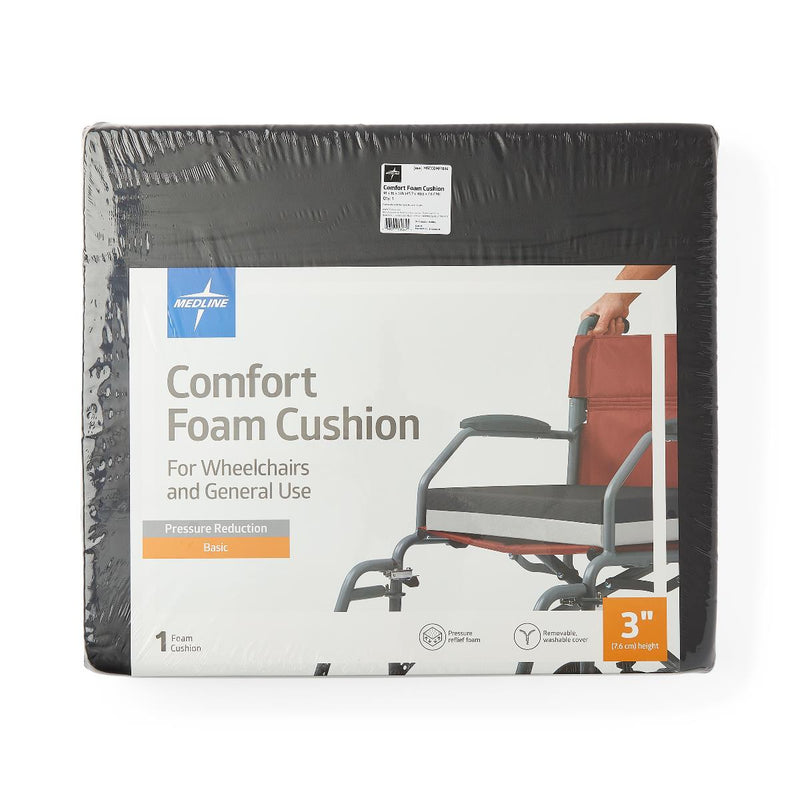 Medline Comfort Foam Cushions 16 x 16 Inch 