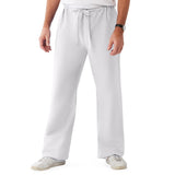 Medline ComfortEase Unisex Reversible Scrub Pants with Drawstring Waist Black XS 