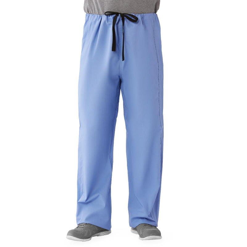 Medline CottonCare Unisex Scrub Pants Ceil Blue S 