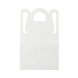Medline NON24274Z Medline Disposable Polyethylene Adult Aprons, 28" x 46", Box of 100