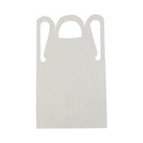 Medline NON24272Z Medline Disposable Polyethylene Adult Aprons, 24" x 42", Box of 100