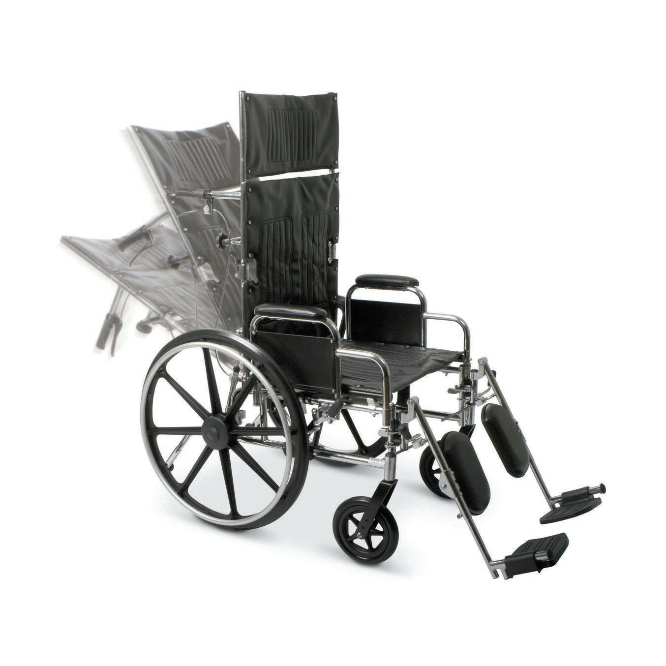Medline Excel Reclining Wheelchairs 18" Seat 
