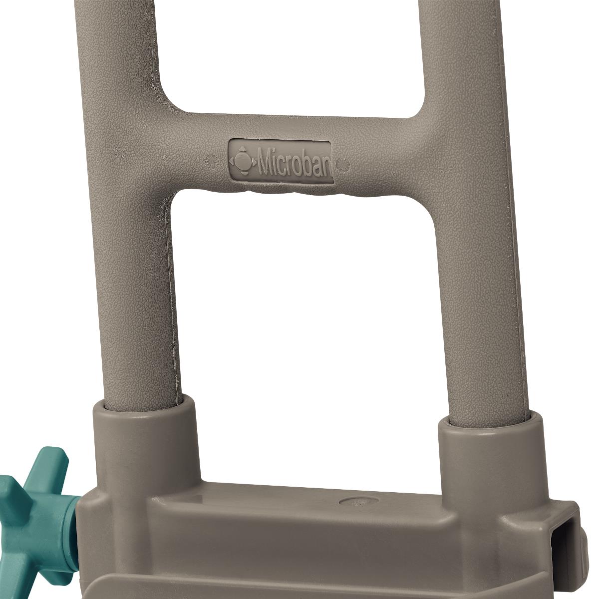 Guardian® Deluxe Bathtub Grab Bars with Microban Case of 2 Gray 