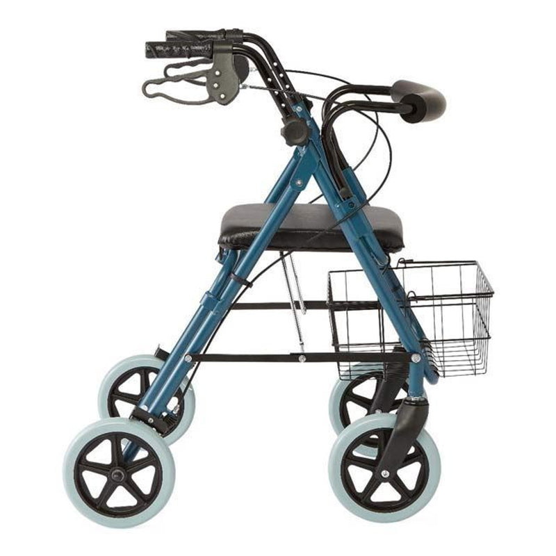 Guardian® Deluxe Rollator with 8" Wheels Blue 