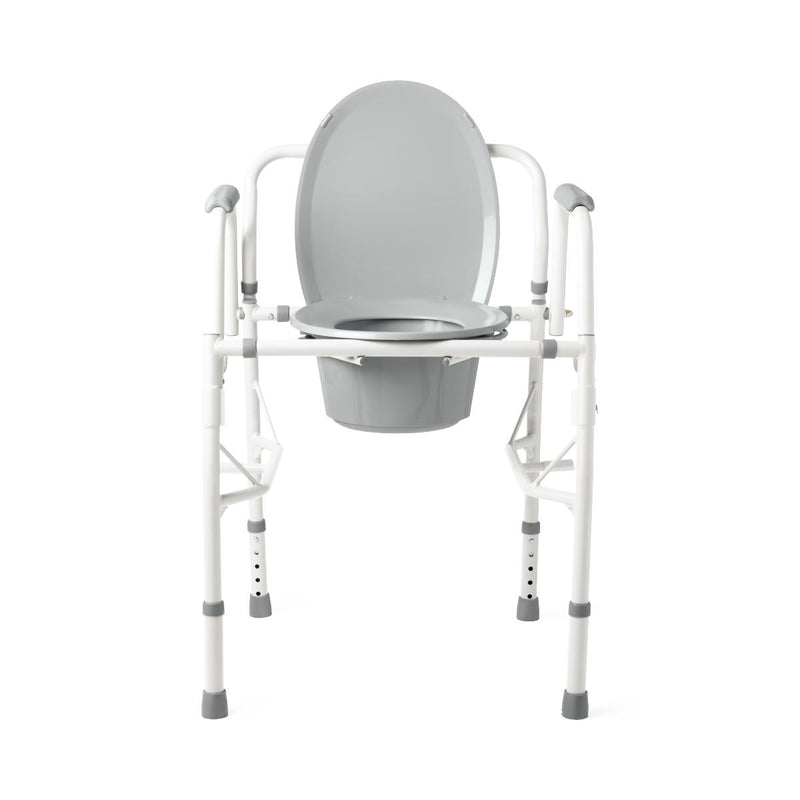 Guardian® Non-Padded Drop-Arm Commode 