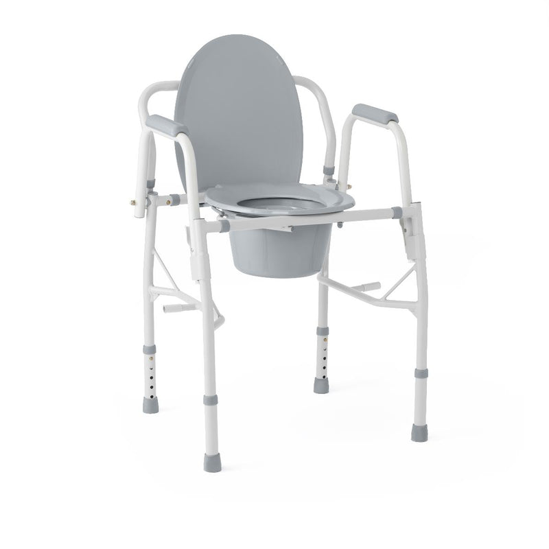 Guardian® Non-Padded Drop-Arm Commode 