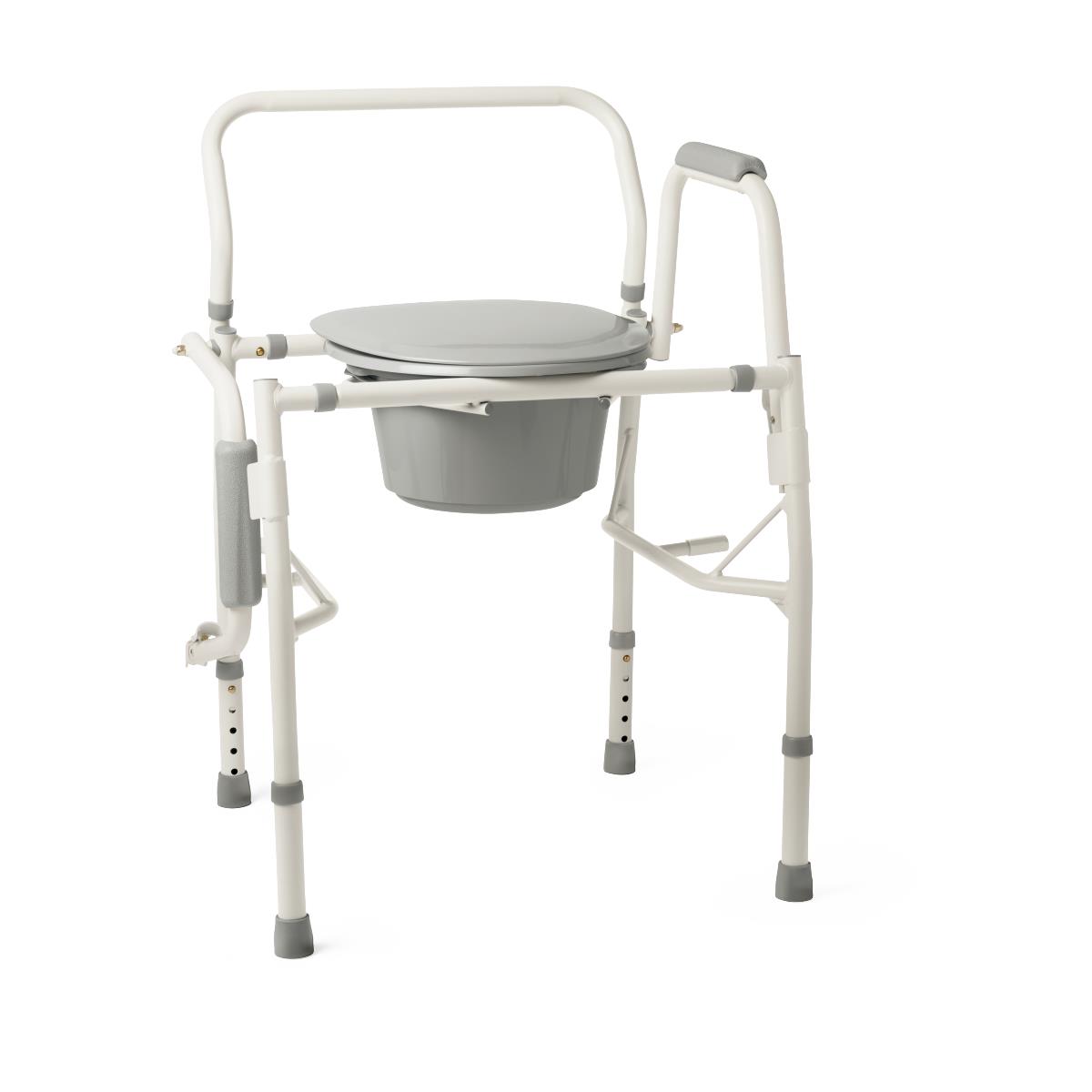 Guardian® Non-Padded Drop-Arm Commode 