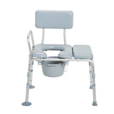 Guardian® Padded Transfer Bench with Commode Opening 