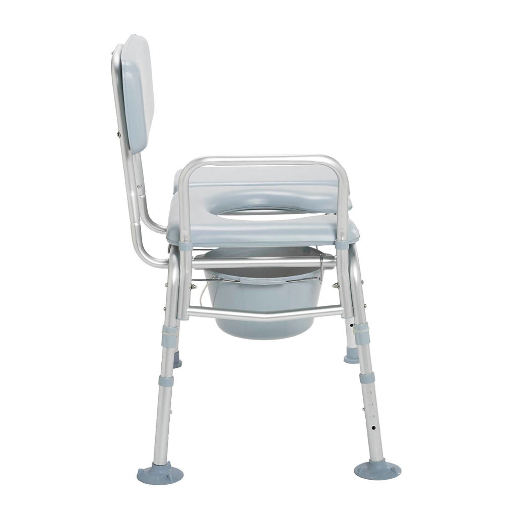 Guardian® Padded Transfer Bench with Commode Opening 