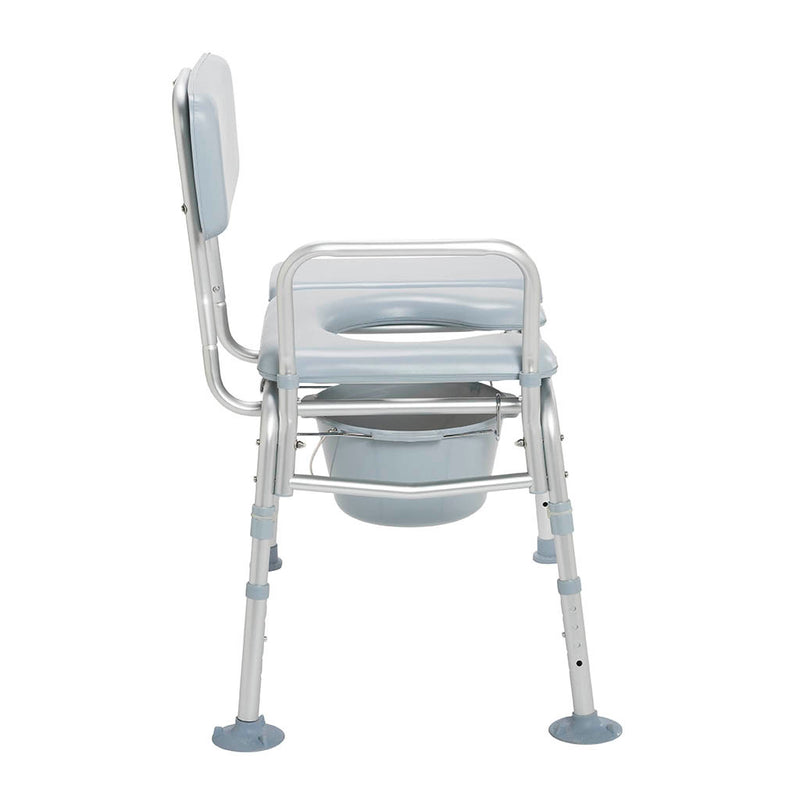 Guardian® Padded Transfer Bench with Commode Opening 