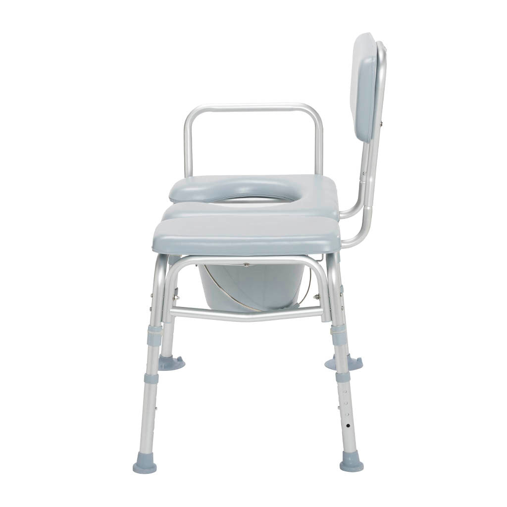 Guardian® Padded Transfer Bench with Commode Opening 
