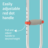 Guardian® Red Dot Crutches Adult 
