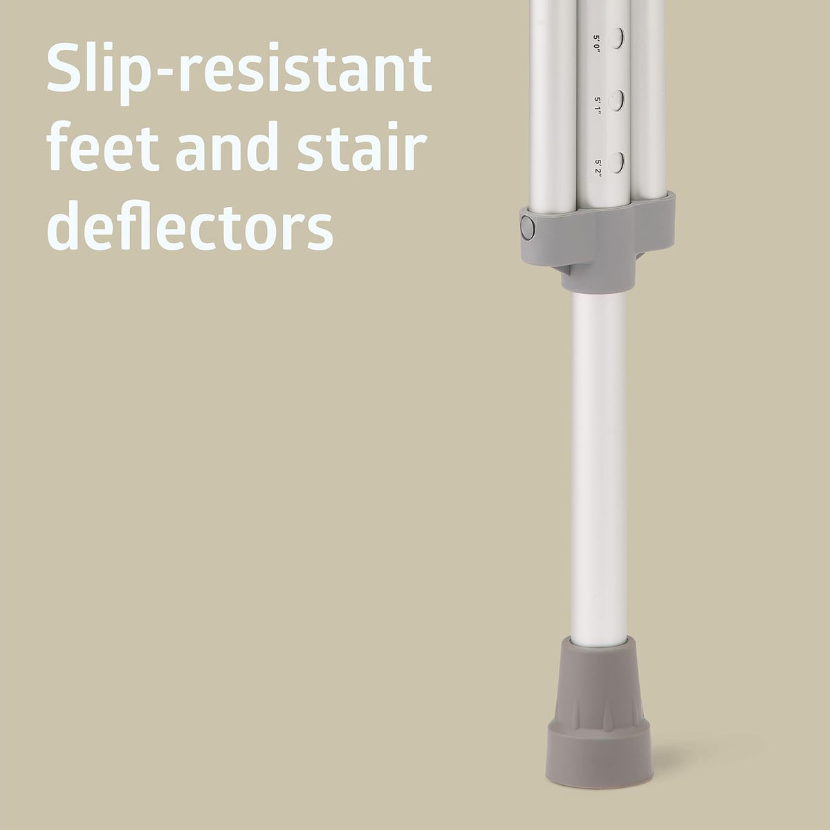 Guardian® Red Dot Crutches Adult 