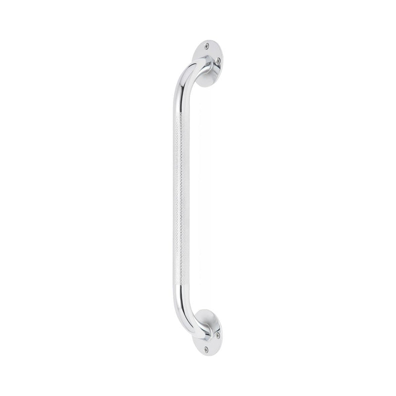 Medline Knurled Chrome Grab Bars 12" Each 