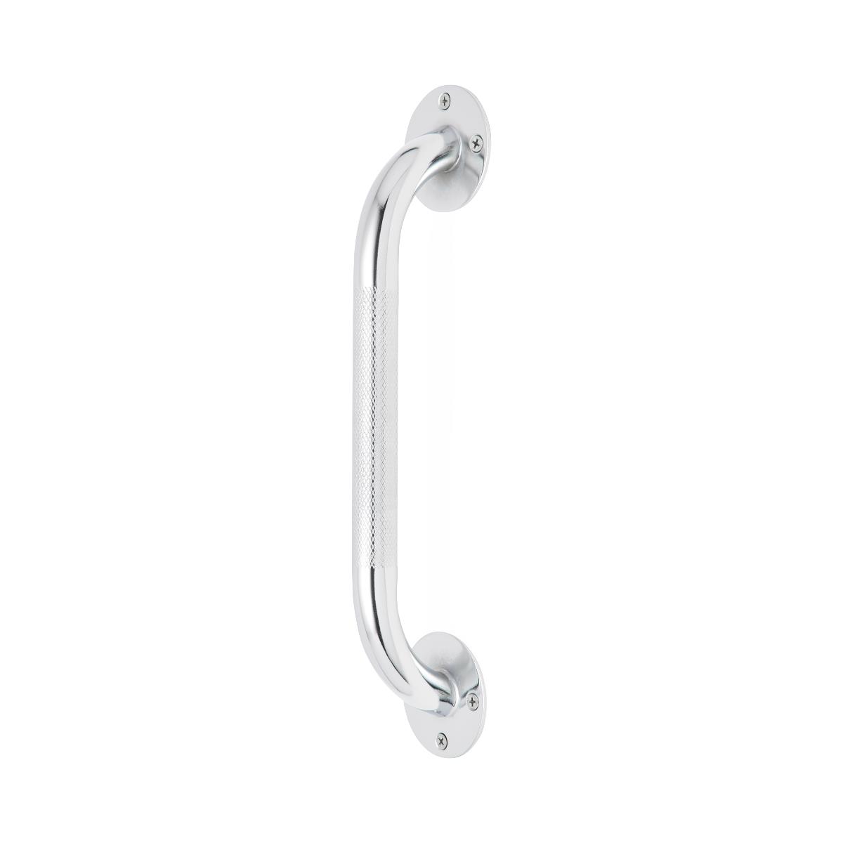 Medline Knurled Chrome Grab Bars 12" Each 