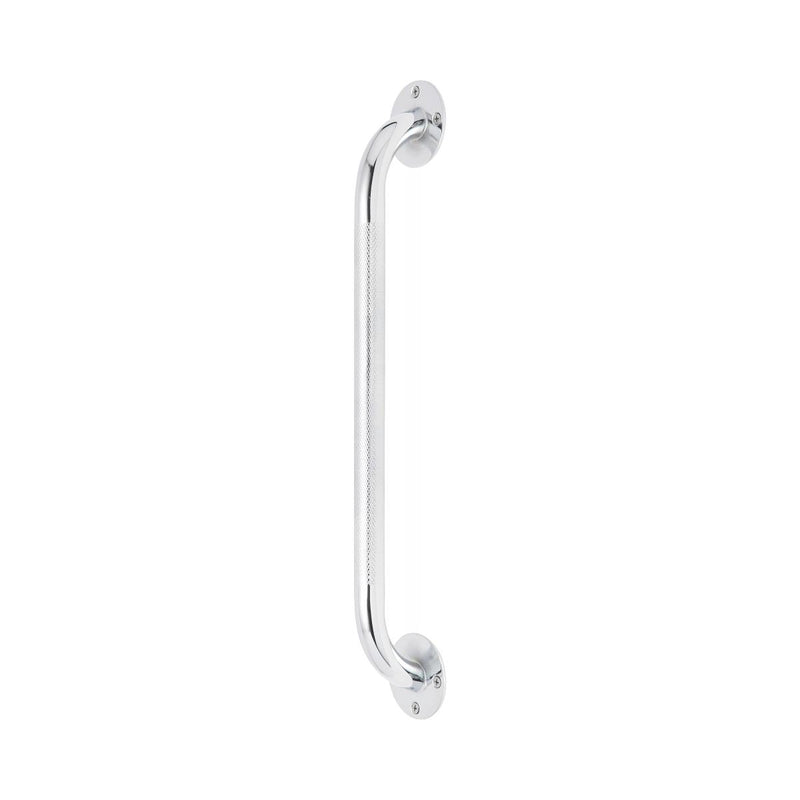 Medline Knurled Chrome Grab Bars 12" Each 