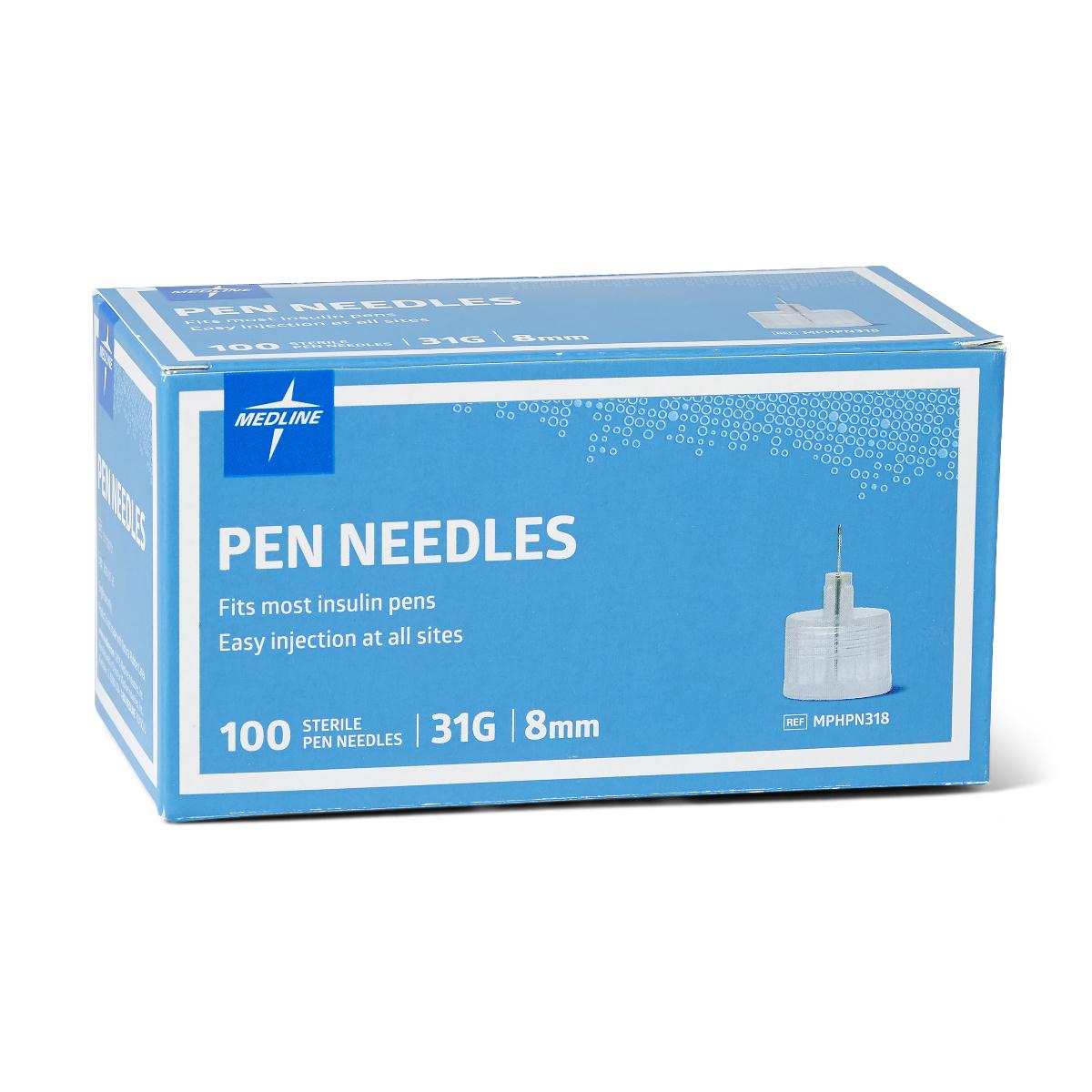 Medline Pen Needles 29 Gauge 12 mm 
