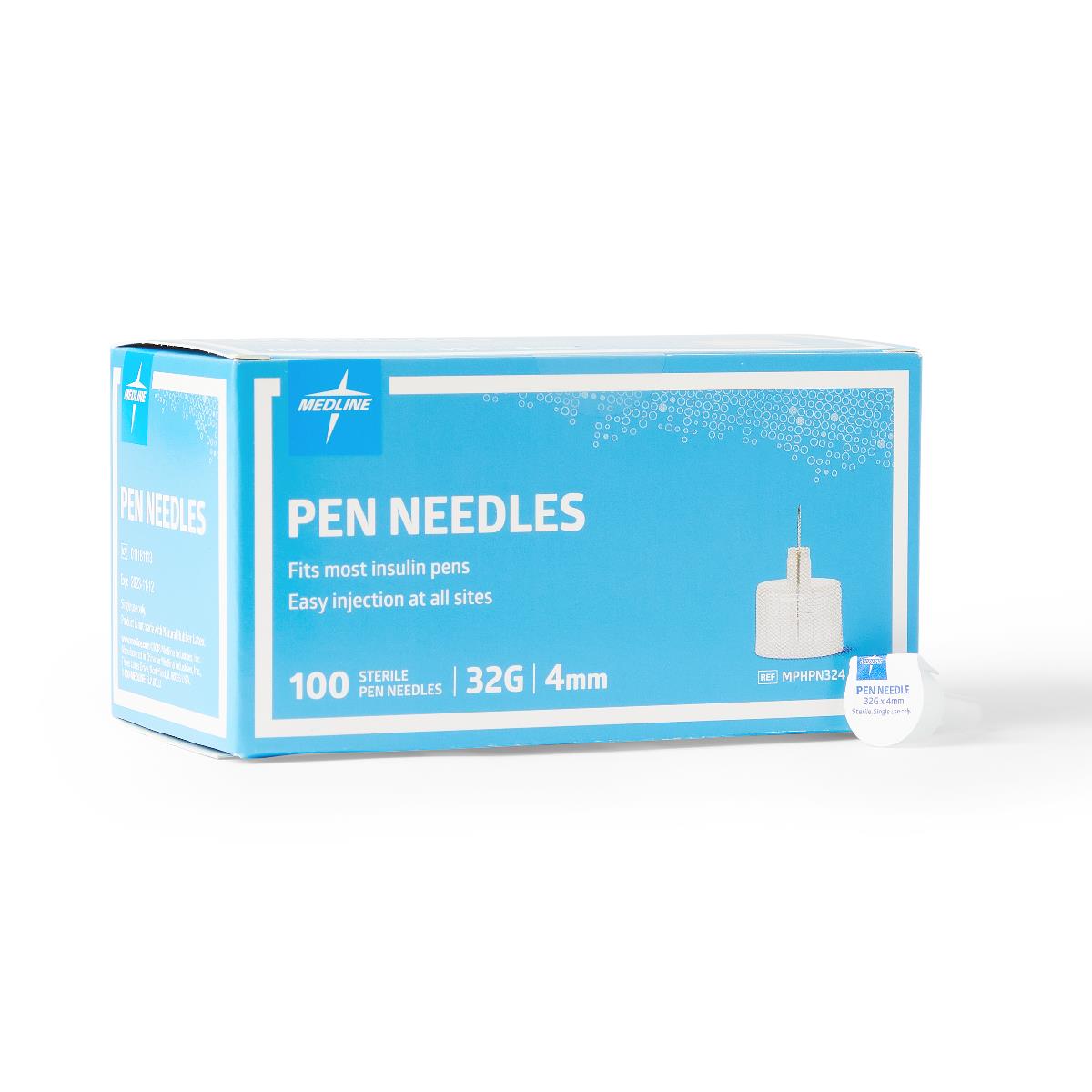 Medline Pen Needles 29 Gauge 12 mm 
